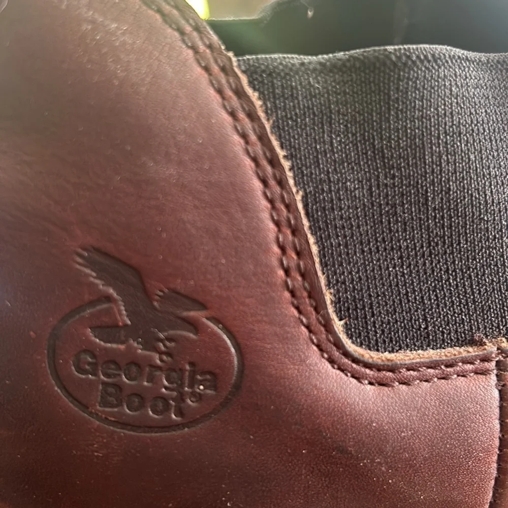 Georgia Boot Giant‎ Wedge Romeo Boot Slip-On/Steel Toe/Waterproof  Size 16M